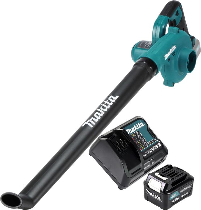 Makita UB 101 DSM1 Battery blower 12 V max. + 1x battery 4.0 Ah + charger (Rechargeable battery operated, Leaf blower)
