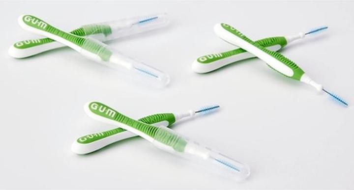 Produktbild GUM Interdentalbürsten Trav-Ler 1.1 mm grün 6 Stück (6 x, 1.10 mm)