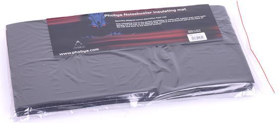 Produktbild Phobya NoiseBuster Dämmmatte 40x20cm 10mm (2er Set)