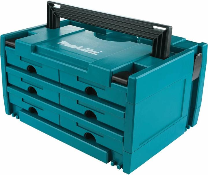 Produktbild Makita P-84333 MAKSTOR 3.6 M-BOX SYSTAINER mit 6 Schubladen (1 Teil)
