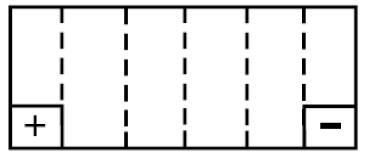 Image du produit Landport Batterie moto AGM YTX12-BS 12V 10Ah (12 V, 10 Ah, 150 A)