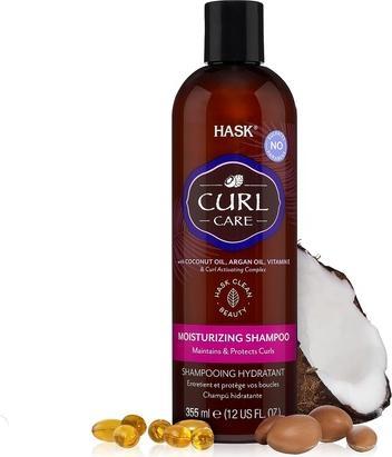 Produktbild Hask CURL CARE moisturizing shampoo 355 ml (355 ml, Flüssiges Shampoo)