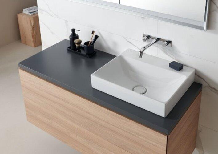 Produktbild Geberit ONE Waschtischplatte, Ausschnitt rechts, 105x3x47 cm, 505.324.00.