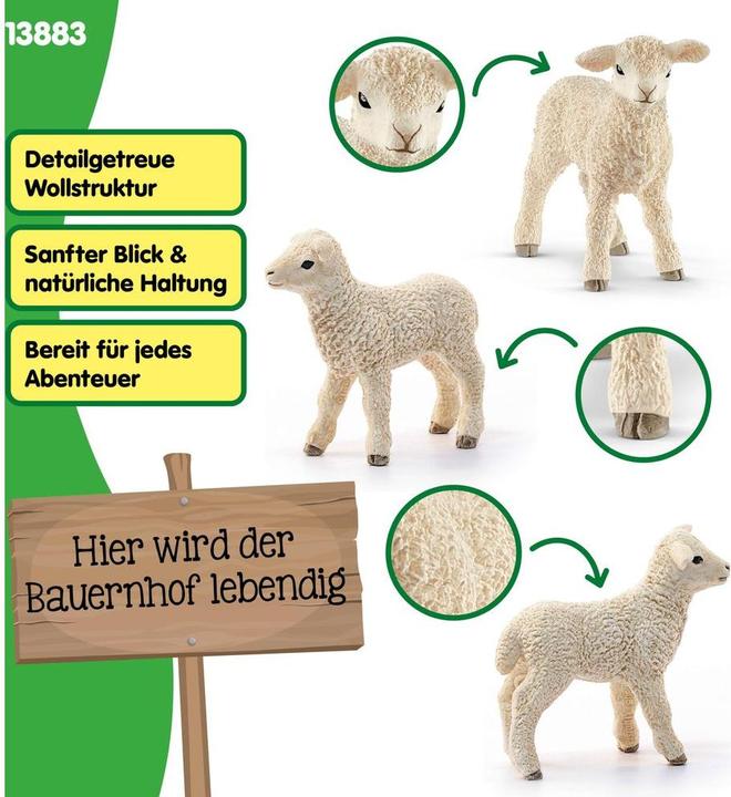 Actual product image Schleich lamb