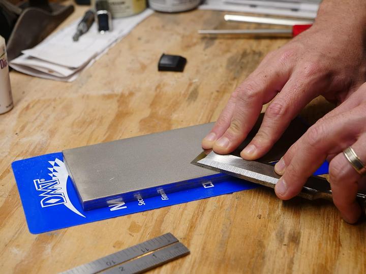 Actual product image DMT Dia-Sharp sharpening block D8XX, extra-extra-coarse