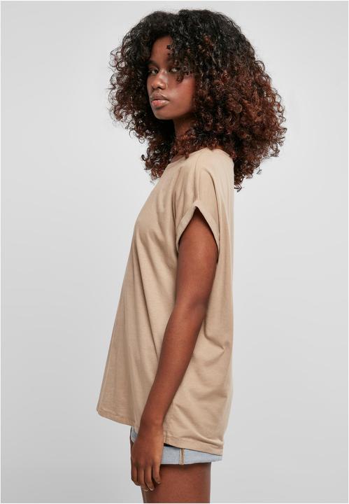 Actual product image Urban Classics Ladies Extended Shoulder Tee (S)