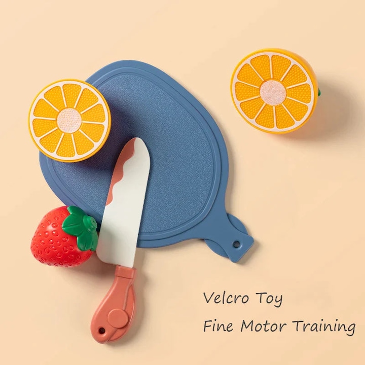 Activity Board Kids pretend play cooking toy simulation food fruit vegetable kitchen toy