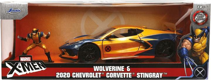 Image du produit Jada Marvel X-Men Wolverin Chevy Corvette