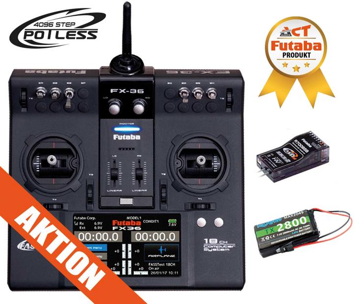 Immagine prodotto Futaba FX36 Potless Pult Telecomando 2.4 GHz