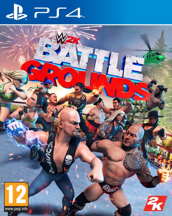 Produktbild 2K Games WWE BATTLEGROUNDS 108127 (PS4, EN)