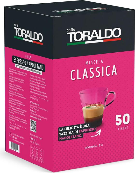 Immagine prodotto Caffè Toraldo Miscela Classica (50 x Porta.)