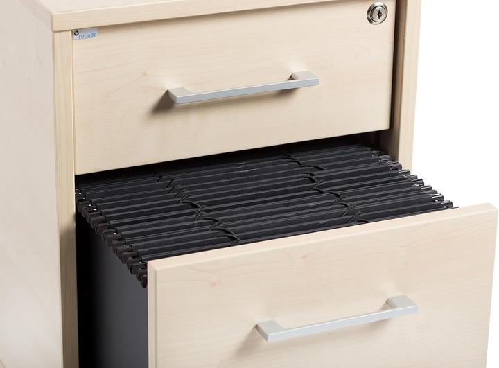 Actual product image Rocada Mobile pedestal on castors oak 2 pull-outs 40.0 x 60.0 x 58.0 cm (40 x 58 x 60 cm)