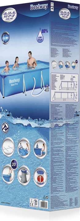 Produktbild Bestway Steel Pro Set (300 x 201 x 66 cm)