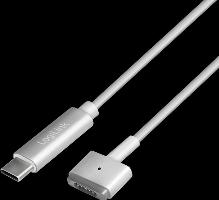 Produktbild LogiLink USB-C zu Apple MagSafe 2 (1.80 m, USB 3.2 Gen 1, 87 W)