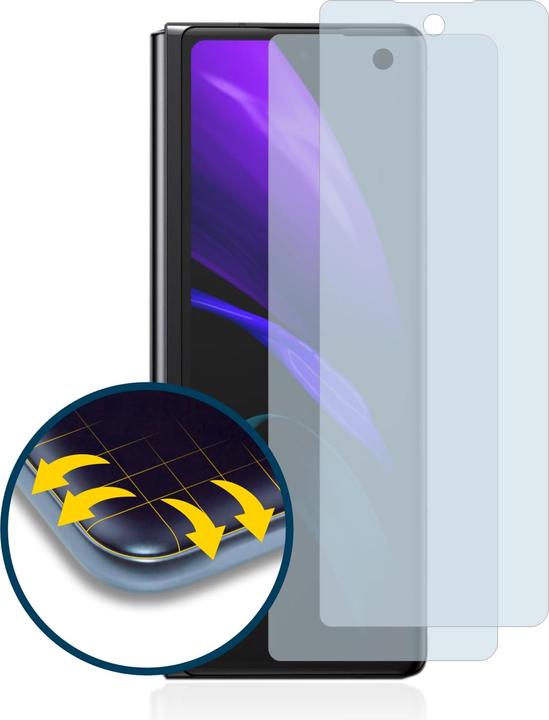 Produktbild BROTECT Full-Cover Displayschutz (2 Stk., Samsung Galaxy Z)