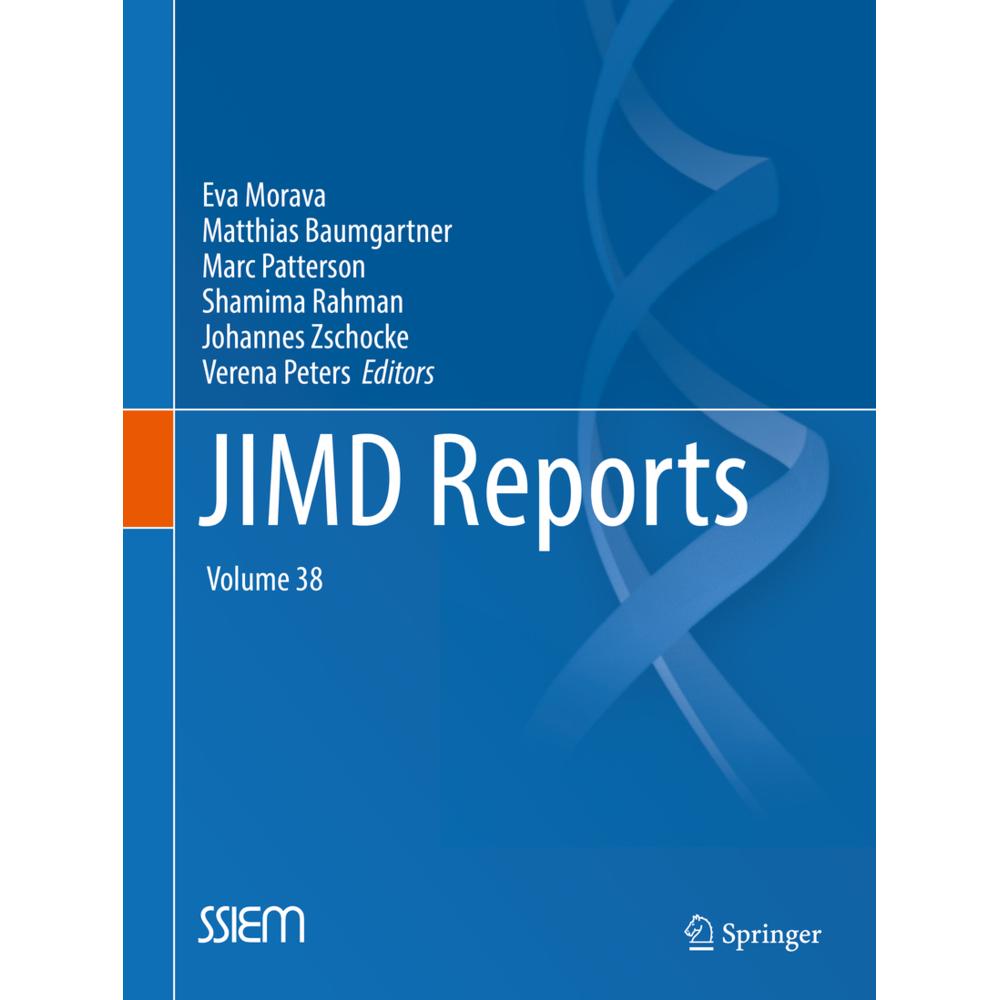 JIMD Reports, Volume 38, Fachbücher von Matthias Baumgartner, Johannes Zschocke, Eva Morava, Shamima Rahman, Verena Pete...