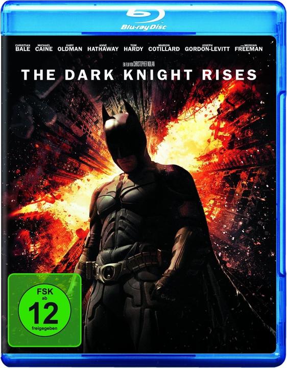 Batman-The Dark Knight Rises (Blu-ray, 2012, Spanisch, Englisch, Italienisch, Deutsch, Französisch)