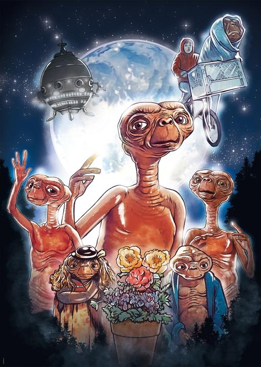 Actual product image Schmidt Spiele E.T. Abenteuer eines Ausserirdischen 1000 Teile (1000 pieces)