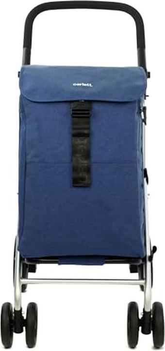 Immagine prodotto Carlett Carrello della spesa pieghevole con gancio regalo, 4 ruote, grande capacità