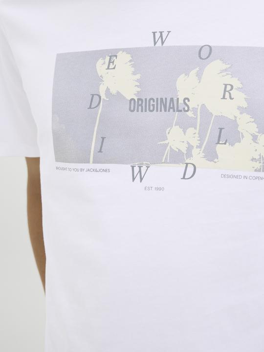 Image du produit Jack & Jones Gedruckt Rundhalsausschnitt T-shirt T-shirt (M)