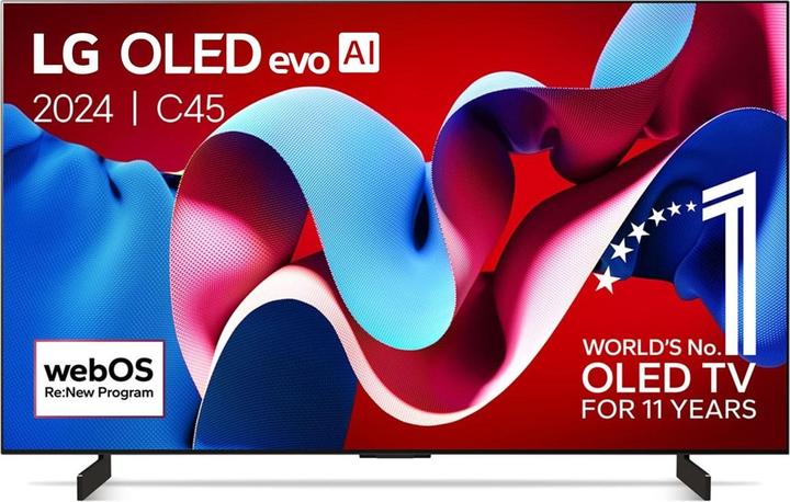 Actual product image LG TV SET OLED 42" 4K/OLED42C42LA (42", OLED, 4K, 2024)