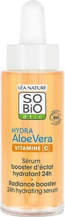 So’Bio étic Strahlungsverstärkendes Serum mit Aloe Vera