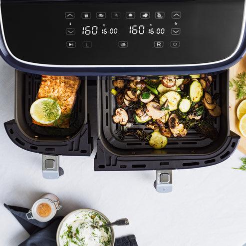 Actual product image BK Supreme Airfryer dubbel XXXL 9L 3 + 6 L (CC009011001)
