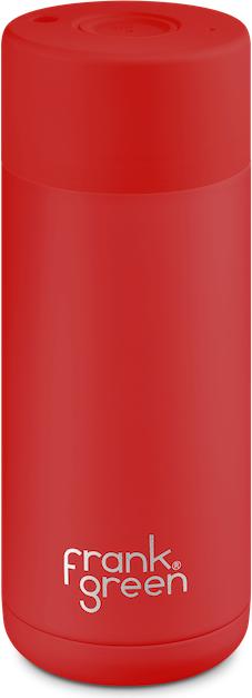 Immagine prodotto Frank Green Tazza di ceramica in acciaio inossidabile - Pulsante (0.48 l)