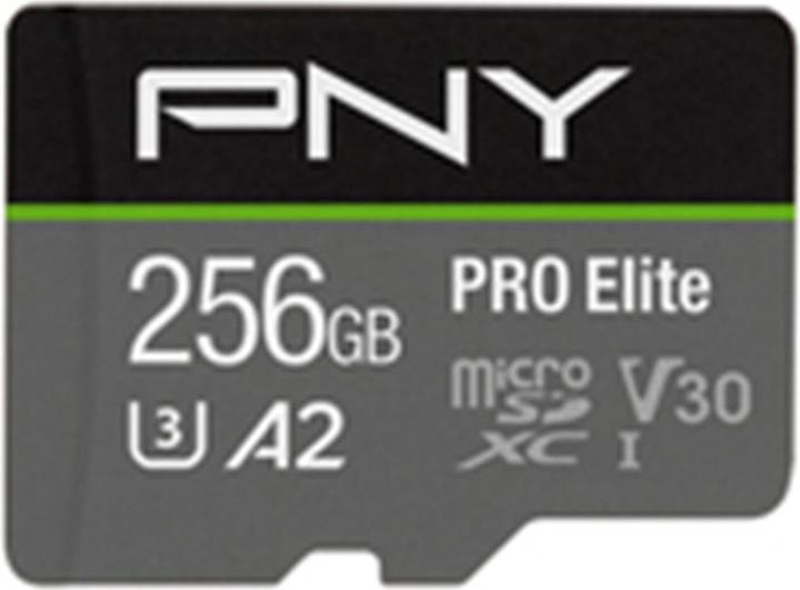 PNY Pro Elite (256 GB, microSDXC, U3, UHS-I)