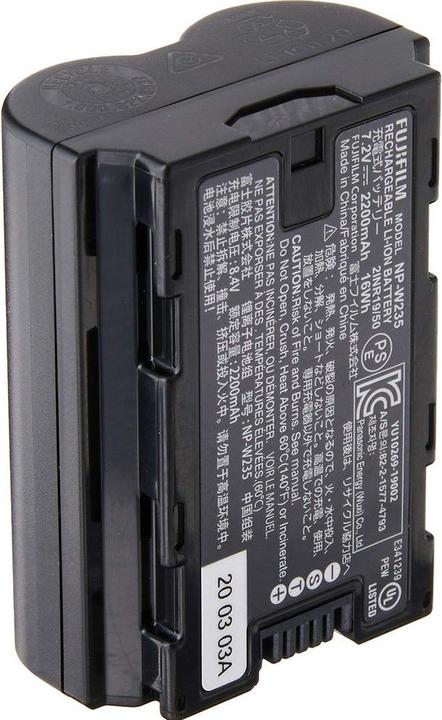 Actual product image Fujifilm NP-W235 (Camera battery)