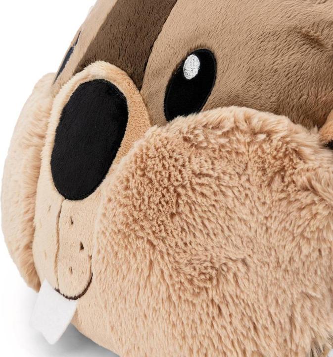 Actual product image NICI 62284 Kissen Biber Harry Woodsnacker figürlich 32x27cm