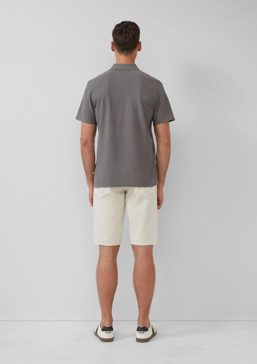 Immagine prodotto S.Oliver Polo-Shirt Poloshirt aus Struktur-Jersey mit Brusttasche (L)