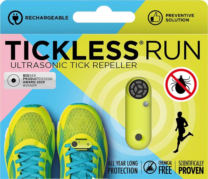 Actual product image Tickless Run