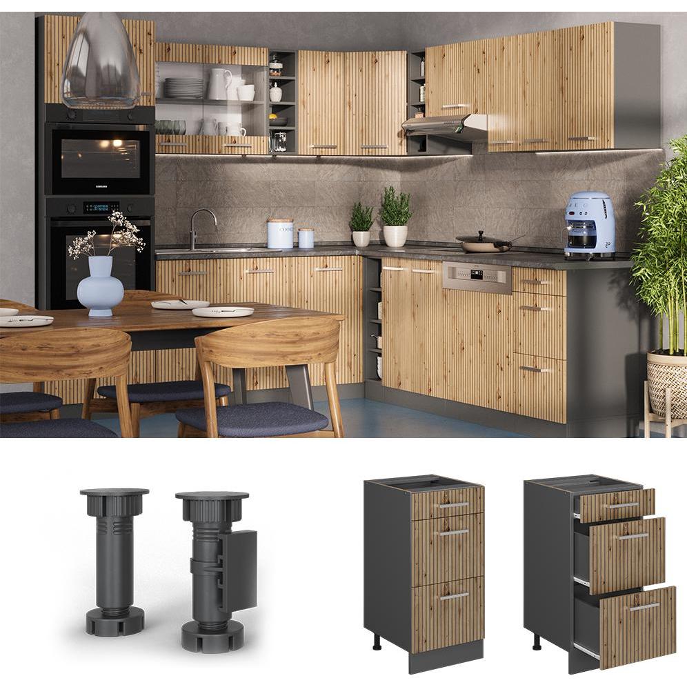 Thumbnail - Vicco, Regal, Küchenunterschrank R-Line (40 x 60 x 81.5 cm)