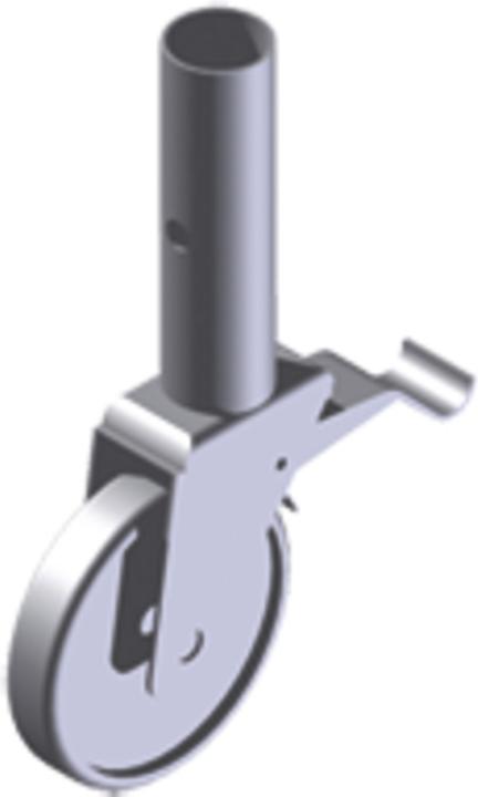 Produktbild Zarges Lenkrolle mit Zapfen