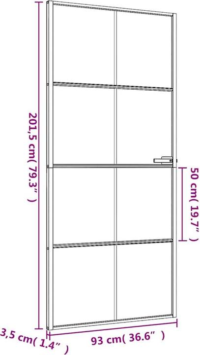 Image du produit vidaXL Schiebetür