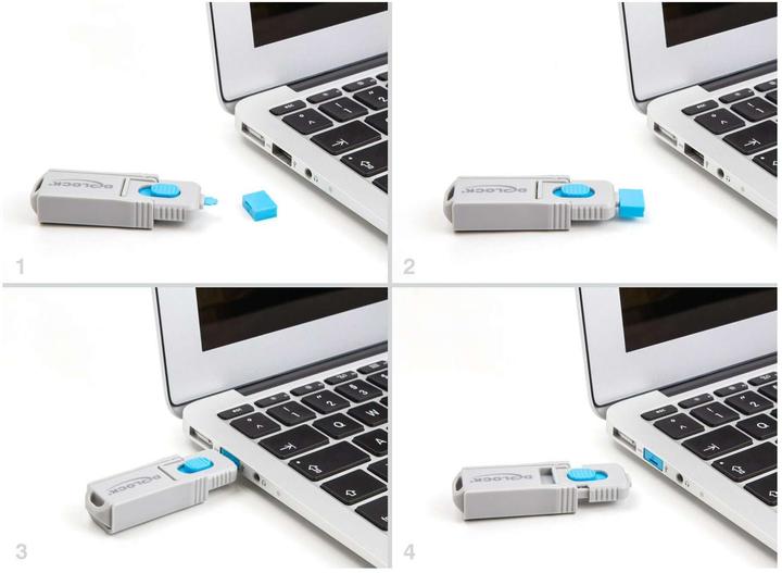 Immagine prodotto Delock Blocco di 10 porte per la presa USB di tipo A