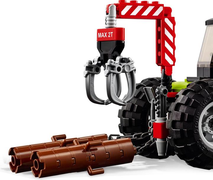 Actual product image LEGO Forest tractor (60181, LEGO City)