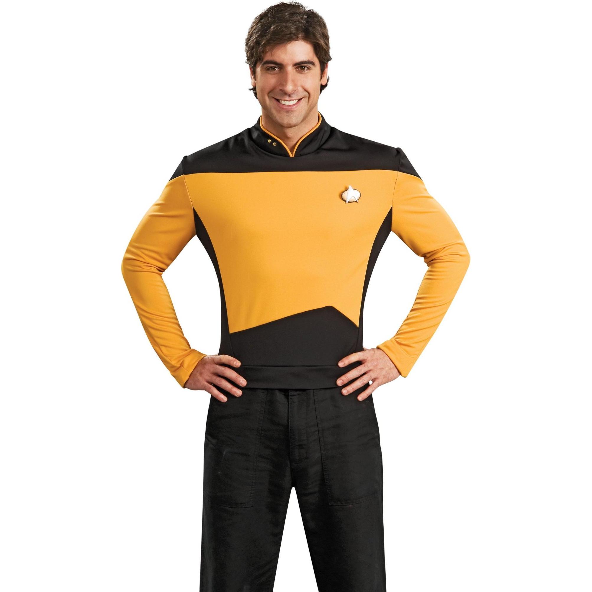 Rubies Star Trek Next Generation Uniform gold (S)