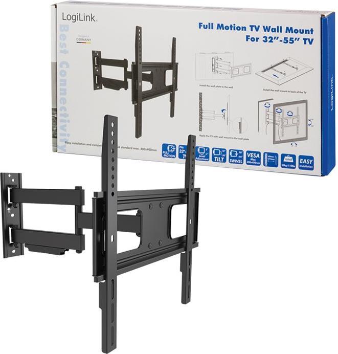 Produktbild LogiLink TV Wandhalterung (Wand, 50 kg, 32" - 55")