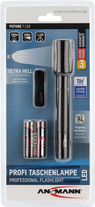 Actual product image Ansmann Future T150 (15.40 cm, 150 lm)