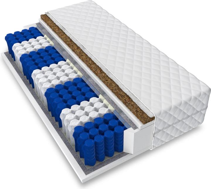 Avetoe Matratze 180x200 FAMILY KOKOS 7 Zonen (180 x 200 cm)