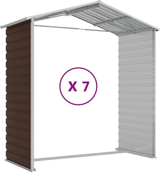 Produktbild vidaXL Gartenschuppen