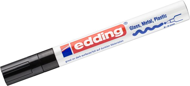 Produktbild Edding Lackmarker 750 (Schwarz, 2 mm, 1 x)