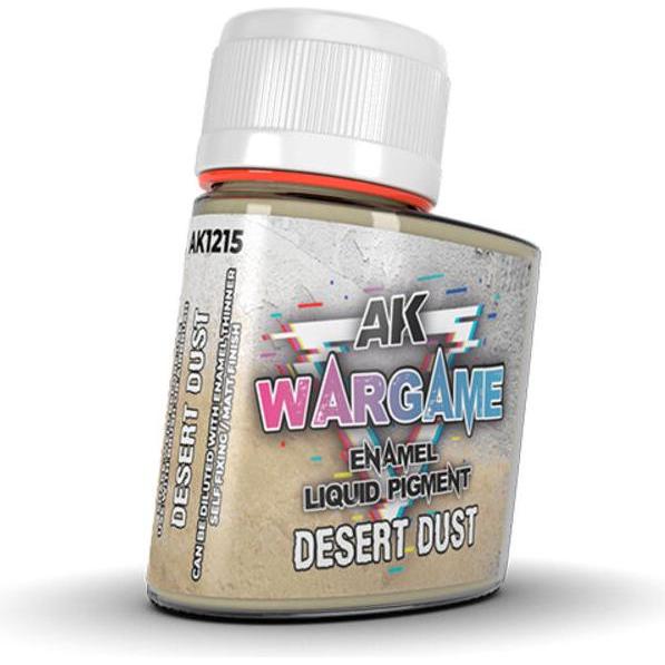 AK Interactive, Künstlerfarbe + Bastelfarbe, Desrt Dust (Braun, 35 ml)