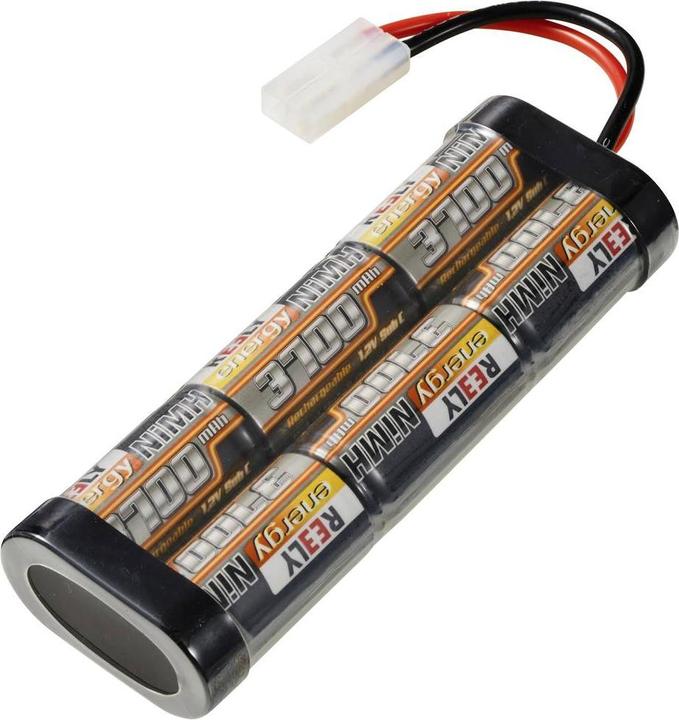 Reely Modellbau-Akkupack (NiMh) 7.2 V 3700 mAh Zellen-Zahl: 6 Stick Tamiya (7.20 V, 3700 mAh)