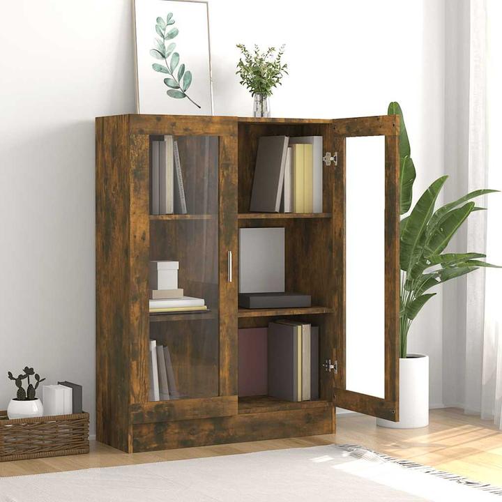 Actual product image vidaXL Vitrinenschrank (82.50 x 30.50 x 115 cm)