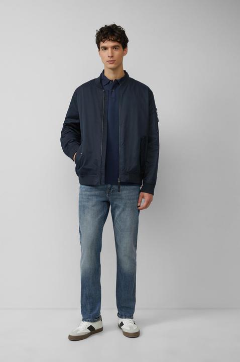 Produktbild S.Oliver Polo-Shirt Jersey-Poloshirt mit Ärmel-Detail (S)