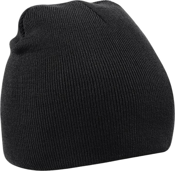 Actual product image Beechfield Plain Basic Knitted Winter Beanie Hat
