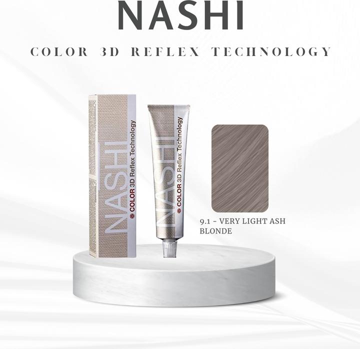 Produktbild Nashi Color 3D Reflex Technology Haarfarbe (Sehr helles Aschblond)